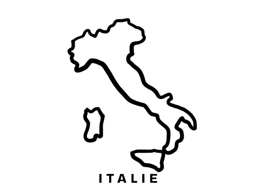 Map of Italy
